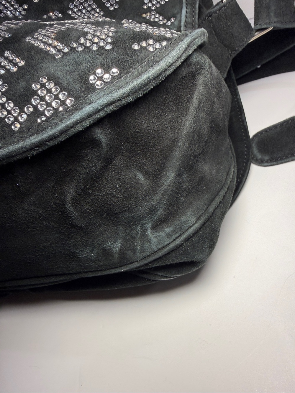Balmain Leo Swarovski Crystal Messenger Bag - Picture 6 of 12